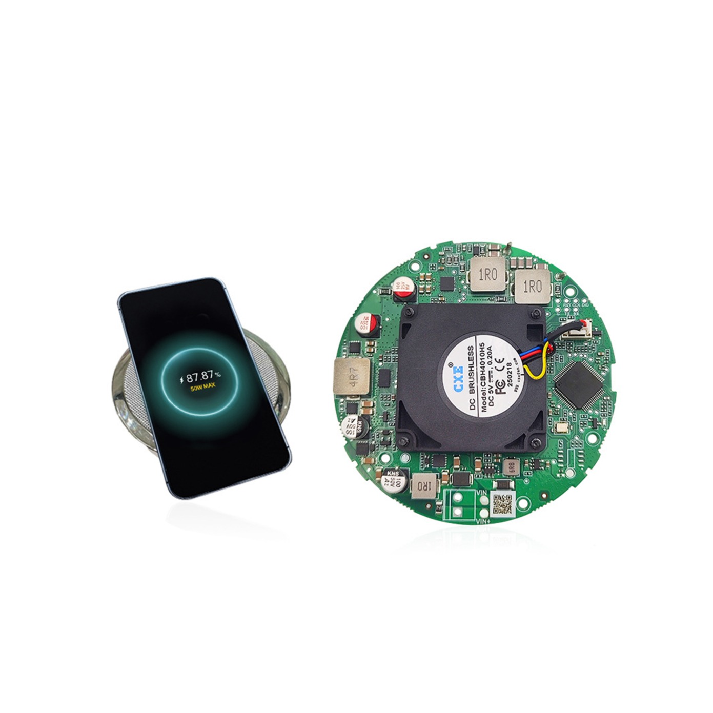 50W无线快充充电器模块