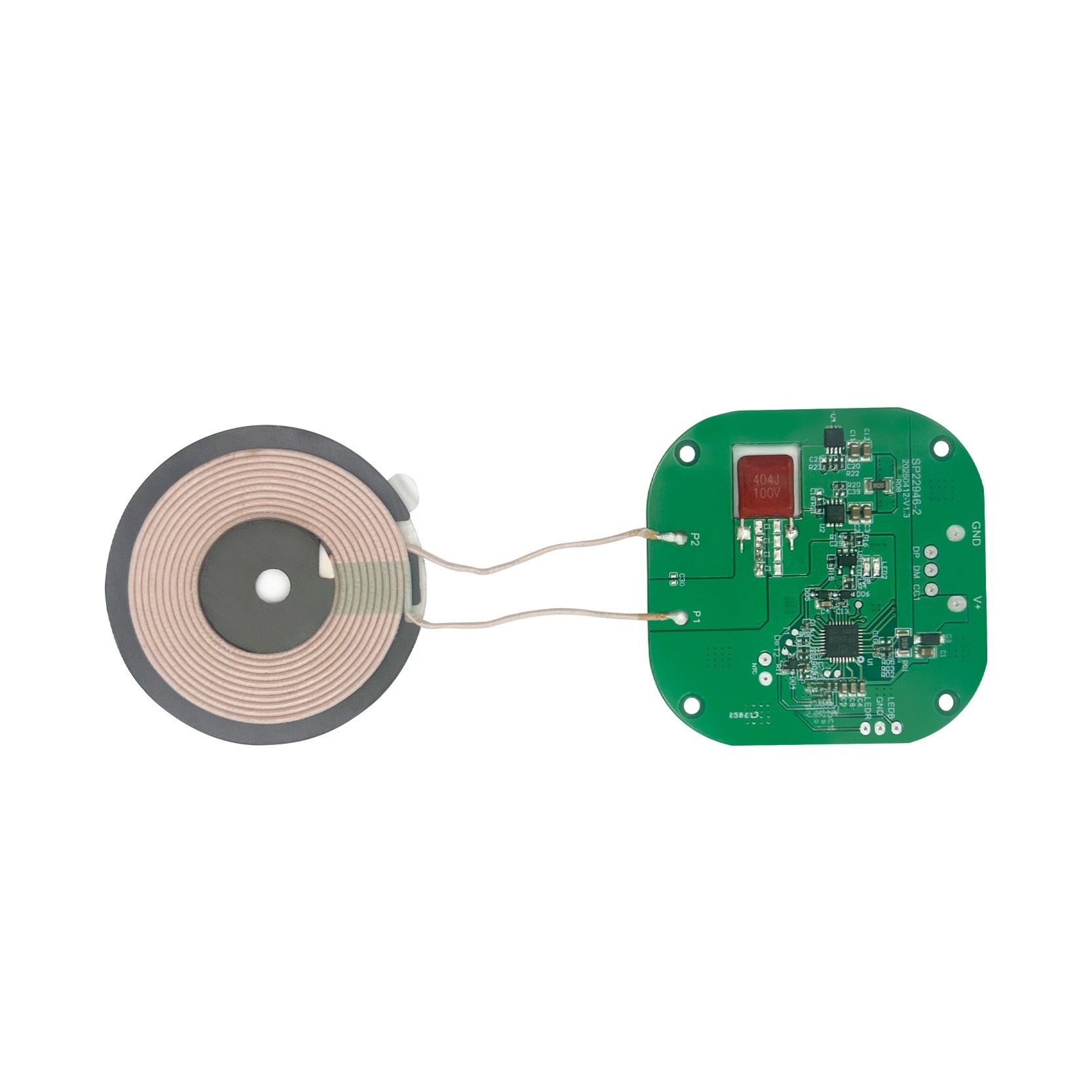 15W磁吸无线充电pcba模块