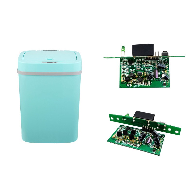 智能感應(yīng)垃圾桶PCB電路板